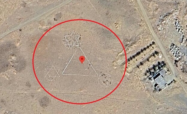 מגן דוד באיראן, גוגל מפות (צילום: google maps)
