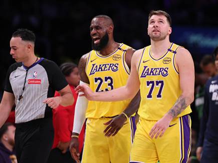 רוצה שנתממש. לברון ולוקה (getty) (צילום: ספורט 5)