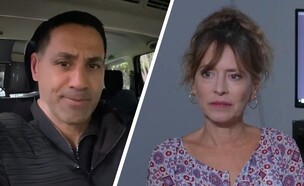 שחר חסון, עלמה זק (צילום: עלמה זק - "ערב טוב עם גיא פינס" | שחר חסון - חשבון האינסטגרם שלו)