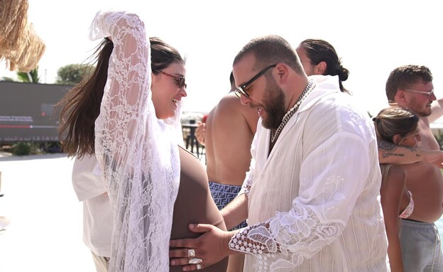 אליאב זוהר וספיר מסיקה בהיריון ראשון (צילום: אור דנון, יחצ)