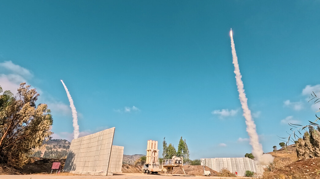 פעילות מערכות ההגנה האווירית במהלך מבצע עם כלביא