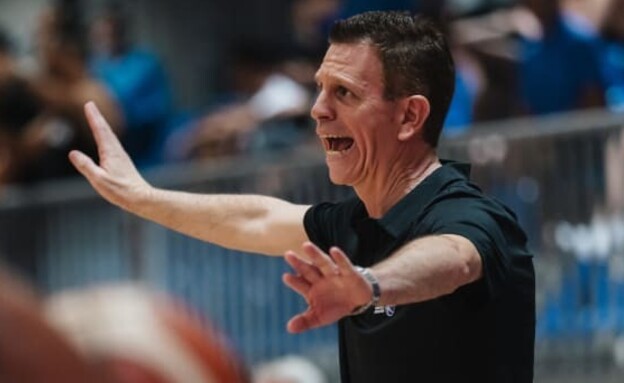 שרון אברהמי נבחרת ישראל (צילום: FIBA PHOTOS)