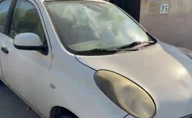 הרכב שבו אותרו הילדים (צילום: שימוש לפי סעיף 27א' לחוק זכויות יוצרים)