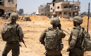 פעילות כוחות צה"ל ברצועת עזה (צילום: דובר צה"ל)