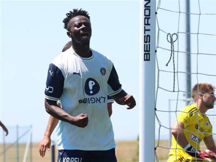 (מכבי ת"א) (צילום: ספורט 5)