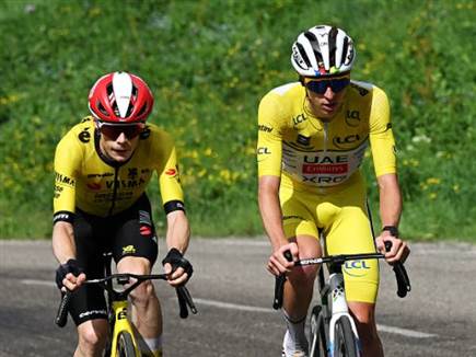 המאבק על החולצה הצהובה, וינגגור ופוגצ`אר (getty) (צילום: ספורט 5)