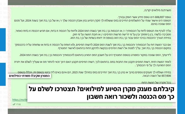 מענקי המילואים חייבים במס (עיצוב: חדשות 12)