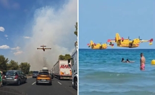 שריפות דרום צרפת שריפות דרום צרפת