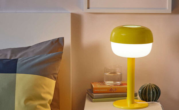 איקאה סייל 25, ג, מנורת שולחן BLASVERK מחיר סייל