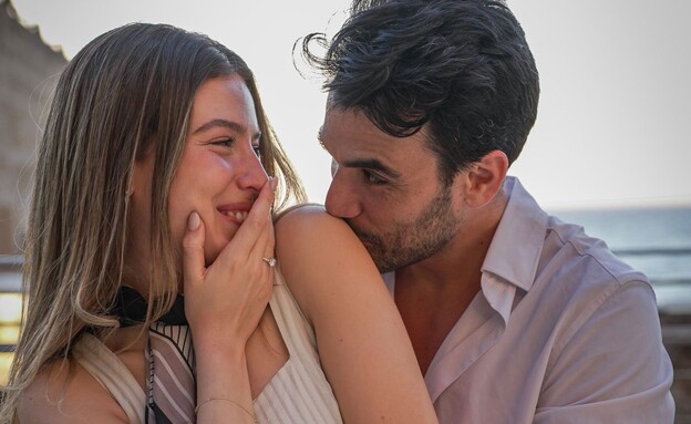מברוק: תום חיימוב ושחר צ''רנס מאורסים (צילום: אורן אטדגי)