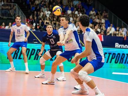 הישג נהדר לנבחרת (CEV) (צילום: ספורט 5)