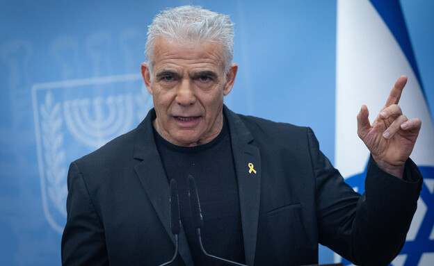 יאיר לפיד (צילום: יונתן זינדל, פלאש 90)
