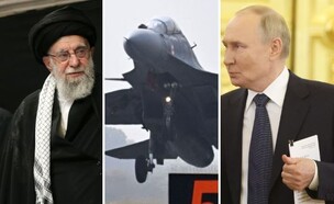 האירועים עם רוסיה ואיראן (צילום: GettyImages | הטלוויזיה האיראנית)