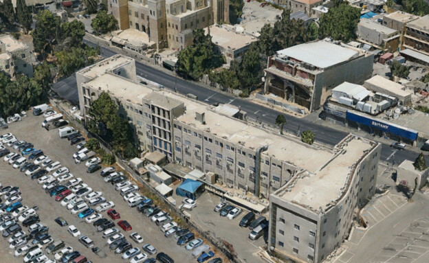 משרד המשפטים בירושלים באתר אופק צילומי אוויר (צילום: OfekAir Photography)