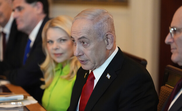 ראש הממשלה נתניהו בבית הלבן (צילום: AP)