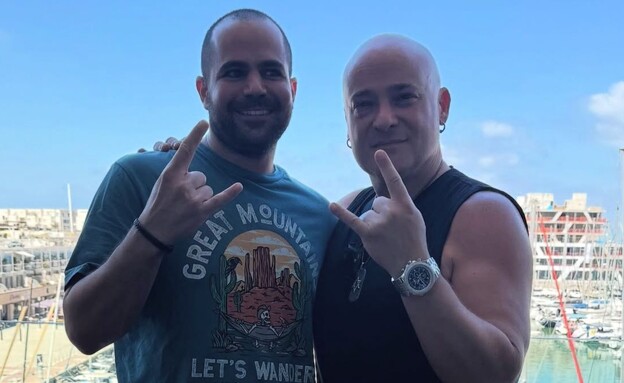 דיוויד דריימן יחד עם ירדן ביבס (צילום: מתוך עמוד האינסטגרם של דיוויד דריימן)