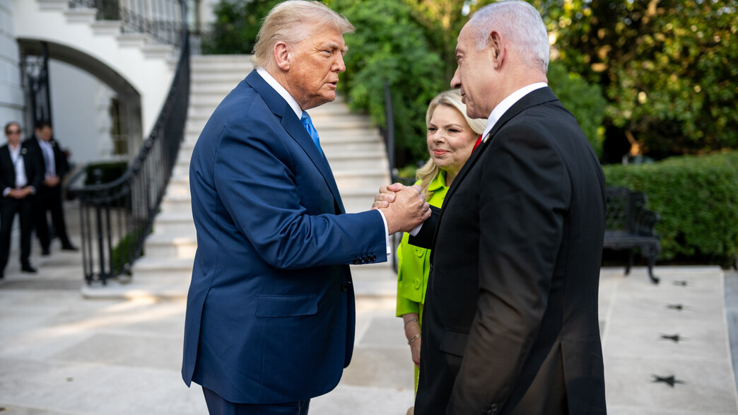 פגישת טראמפ נתניהו