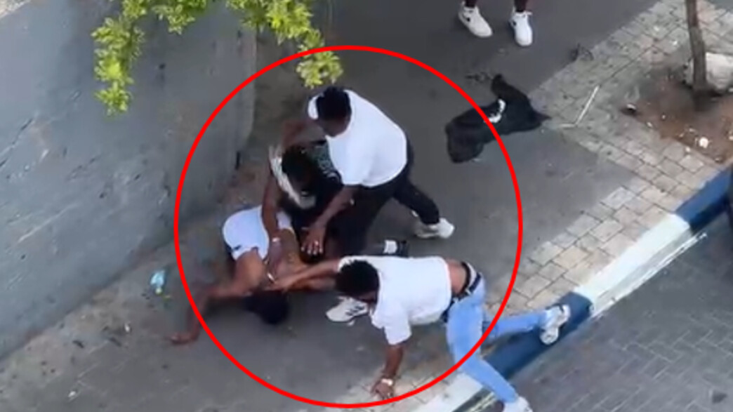 תיעוד התקיפה בתל אביב תיעוד התקיפה בתל אביב