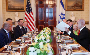 פגישת טראמפ - נתניהו (צילום: Reuters)