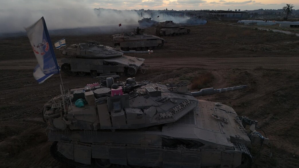 צוות הקרב של חטיבת גבעתי בכיתור בבית חאנון