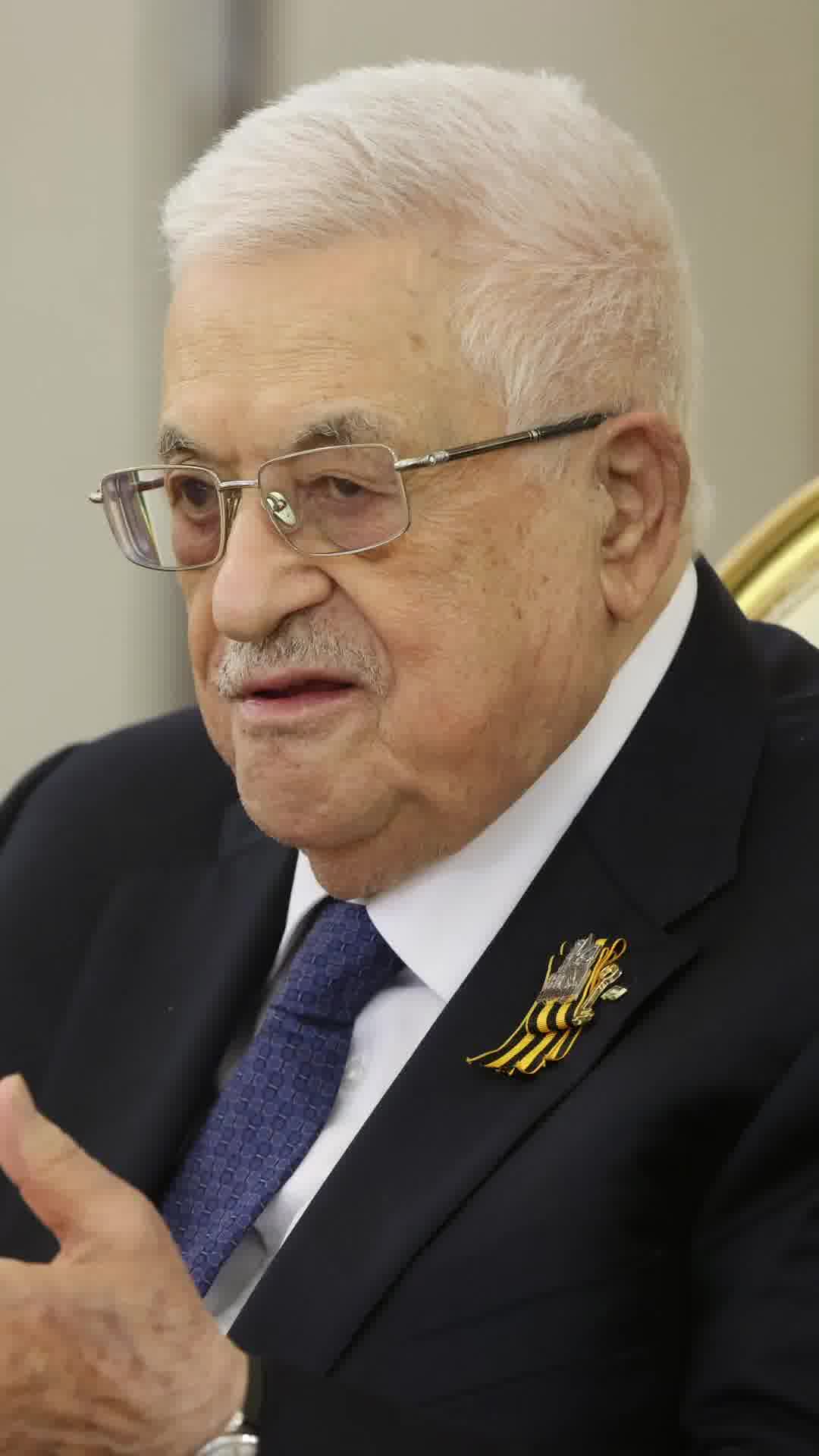 יו"ר הרשות הפלסטינית, אבו מאזן - דורש להצטרף למו"מ על עסקת החטופים ועתיד רצועת עזה