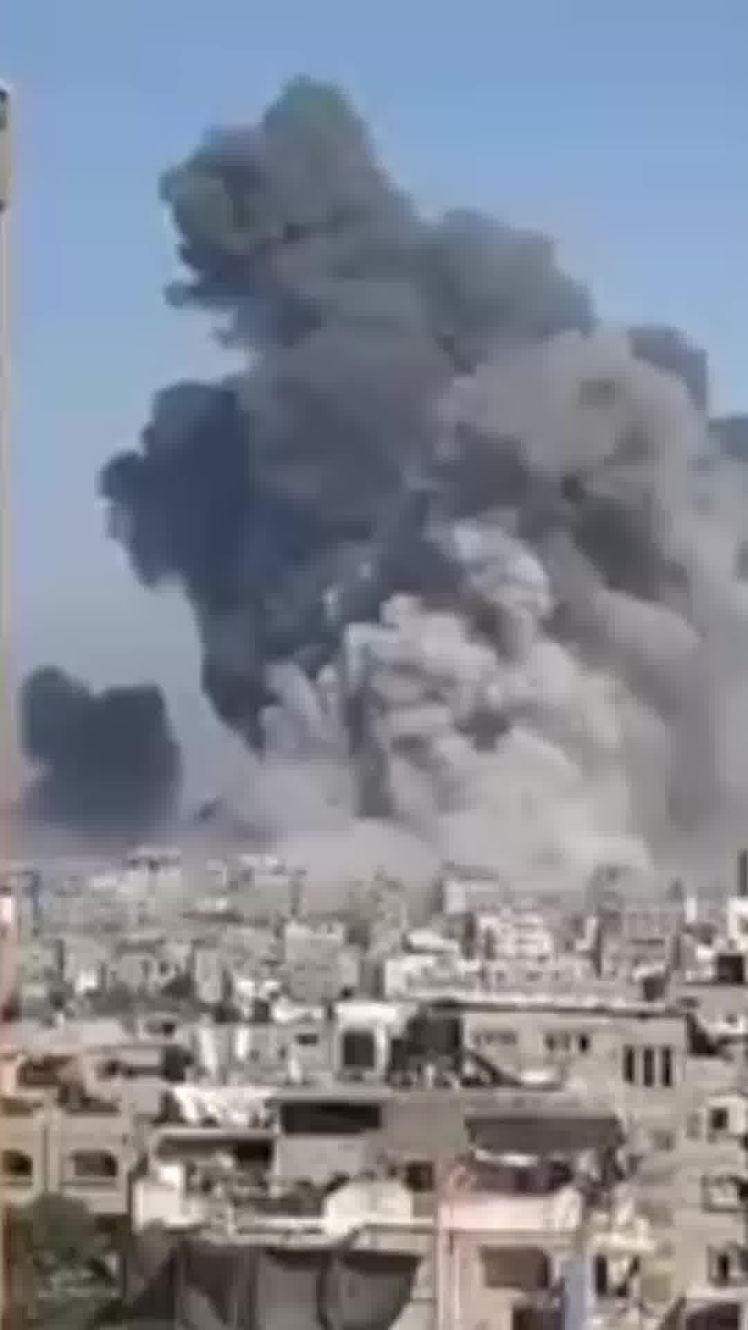 חיל האוויר תוקף במזרח העיר עזה 