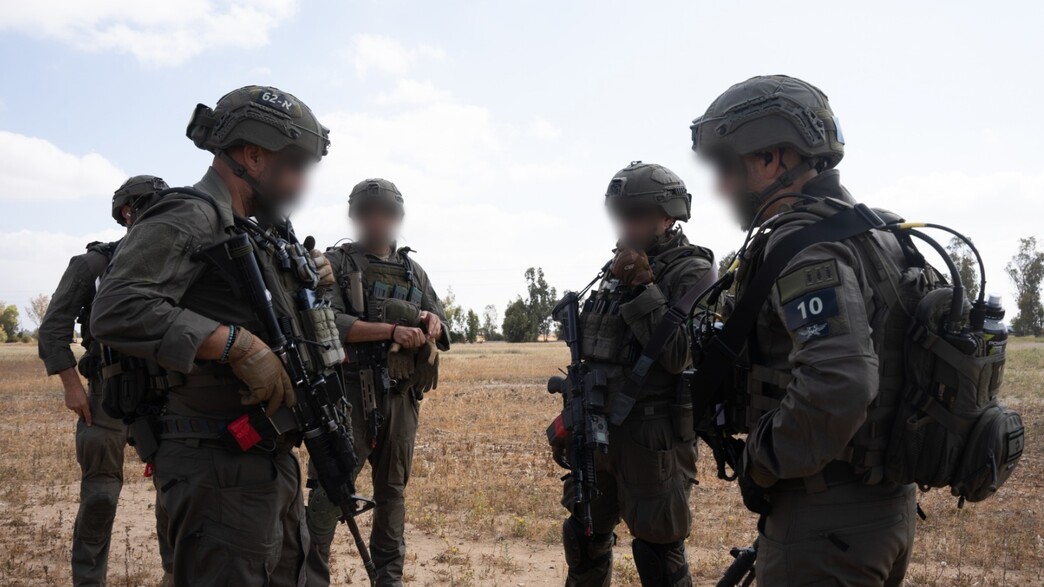 אנשי יחידת לוט"ר עוטף עזה בשטח