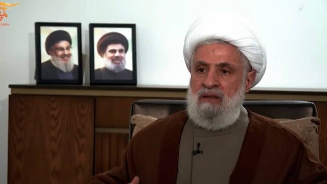 נעים קאסם בריאיון לערוץ אל-מיאדין על מבצע הביפרים,