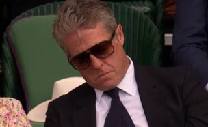 יו גרנט נרדם  (צילום: BBC)