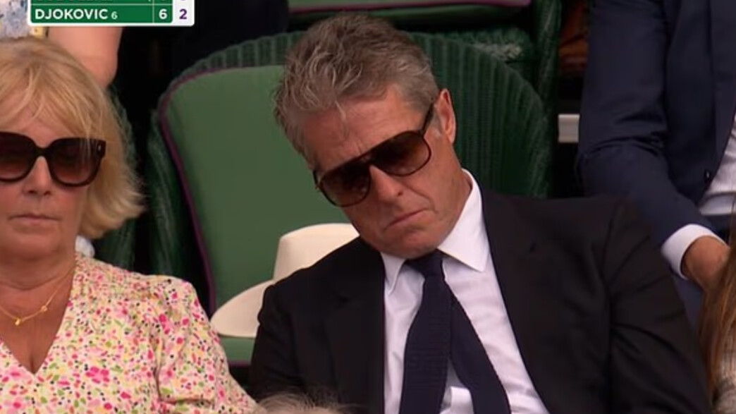 יו גרנט נרדם יו גרנט נרדם