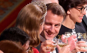 קייט מידלטון, עמנואל מקרון (צילום: 	Chris Jackson, getty images)