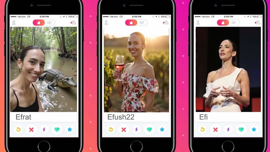 דוגמה לפרופילים מזוייפים אפרת ימין דוגמה לפרופילים מזוייפים אפרת ימין