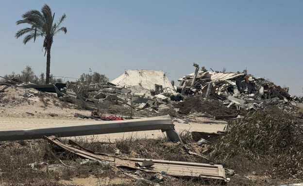 אזור ציר מורג (צילום: N12)