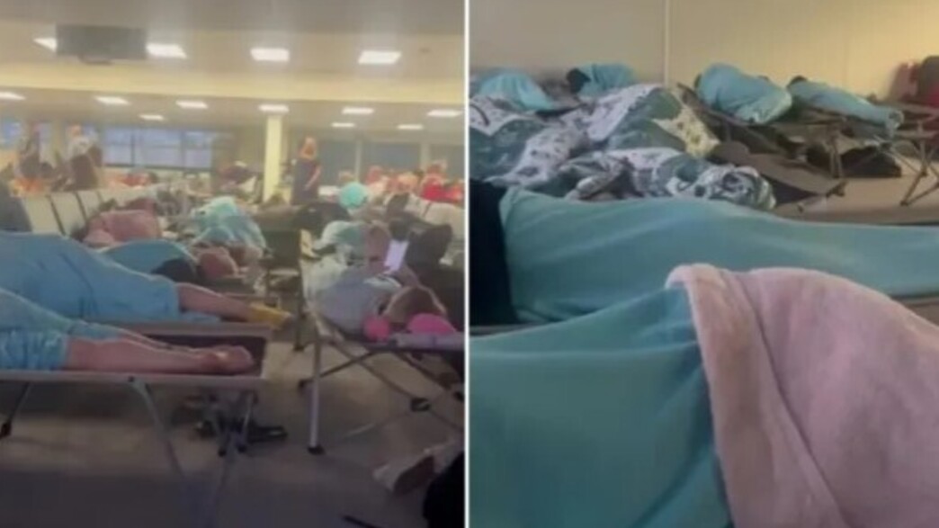 נתקעו 17 שעות בשדה - בגלל שני נוסעים: "היינו כמו פליטים"