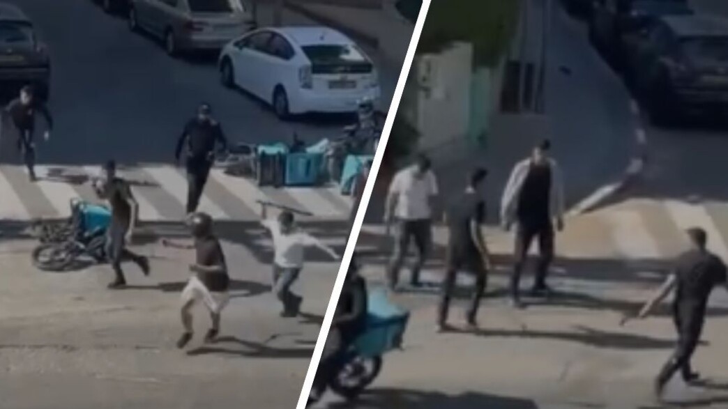 תיעוד הקטטה בין שליחי וולט