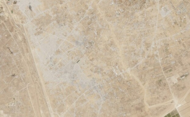 צילום לוויין של רפיח החרבה (צילום: European union, Copernicus Sentinel data 2025)