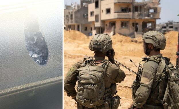 כדור תועה פגע בעוטף עזה