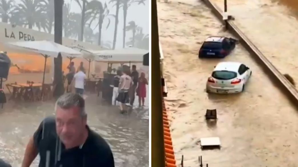 סופת גשמים בספרד סופת גשמים בספרד