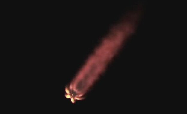 שיגור הלווין דרור 1 (צילום: spaceX)