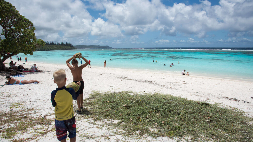 קלדוניה החדשה חוף קלדוניה החדשה חוף