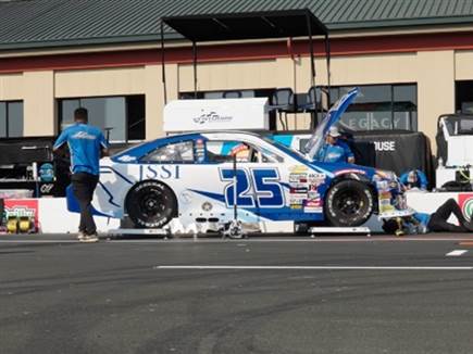 הכנות לסבב בסונומה (צילום: ספורט 5)