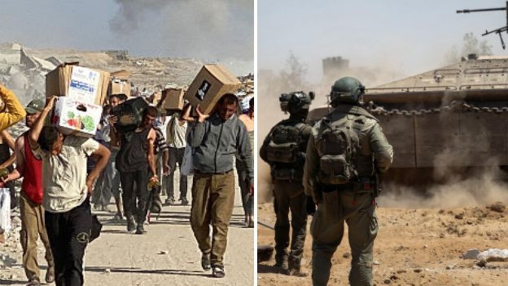 כוח במרחב וחלוקת סיוע כוח במרחב וחלוקת סיוע