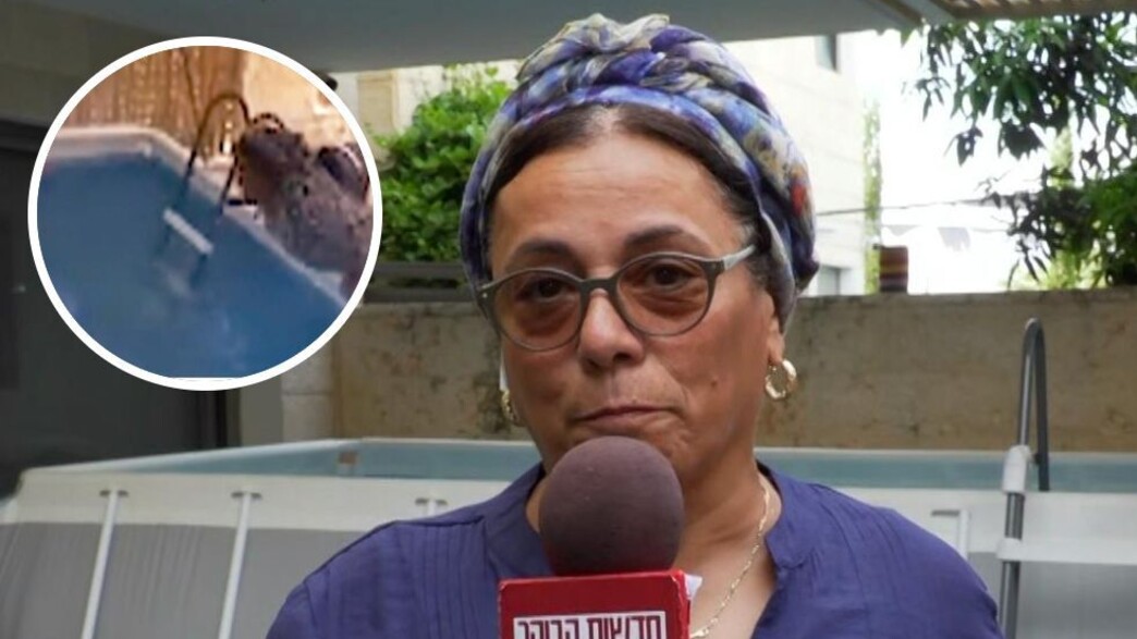 הנכד החל לטבוע - הסבתא זינקה להציל אותו