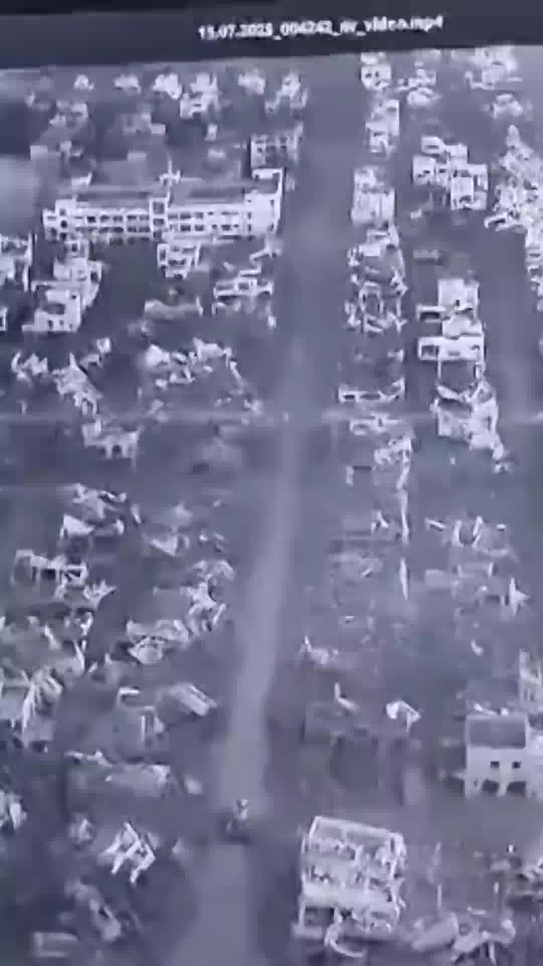 תיעוד מהשכונה הסעודית במערב רפיח לאחר פעילות כוחות צה"ל