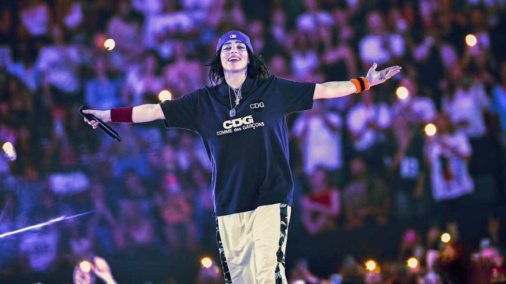 בילי אייליש בהופעה ב-O2, לונדון