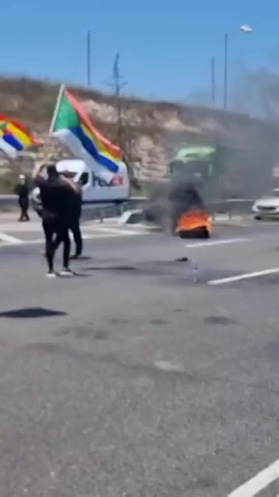 מחאת הדרוזים: כביש 6 נחסם לתנועה ב-2 הכיוונים במחלף אליקים