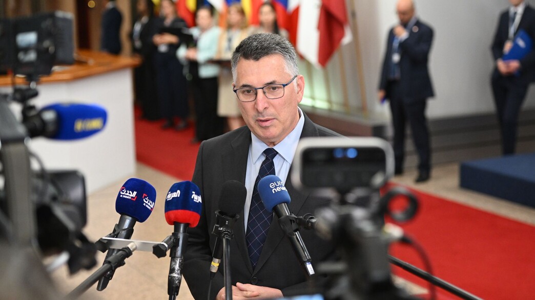 שר החוץ גדעון סער בכינוס האיחוד האירופי בבריסל