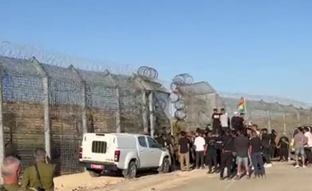 דרמה בגבול: עשרות דרוזים פרצו את הגדר לסוריה