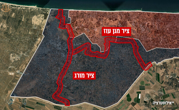 הציר במרחב (צילום: דובר צה"ל)