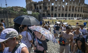 רומא גל חום אירופה (צילום: Antonio Masiello, getty images)